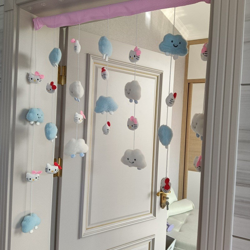 双福云门帘客厅装饰玄关帘装饰帘门帘挂帘隔断门隔断帘线帘