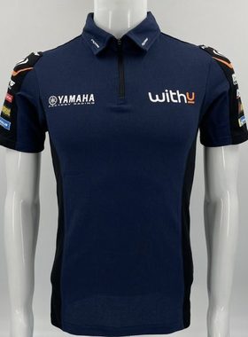 MoToGP卫星车队赛道服夏季摩托车骑行透气吸汗短T 机车赛事厂队服