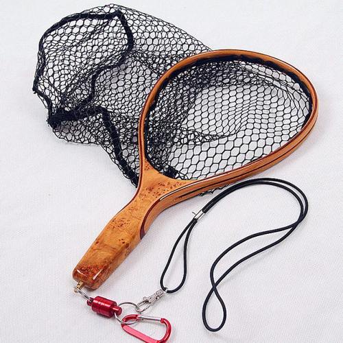 溪流路亚马口抄网飞蝇钓路亚小抄网实木溪流抄网溪流钓路亚抄网