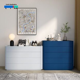 LIM意式 极简斗柜客厅储物柜四五斗柜轻奢卧室简约现代房间收纳柜Z