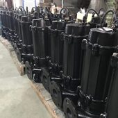 潜污泵废水提升泵100WQ80 15污水泵排洪泵无堵塞潜水排污泵