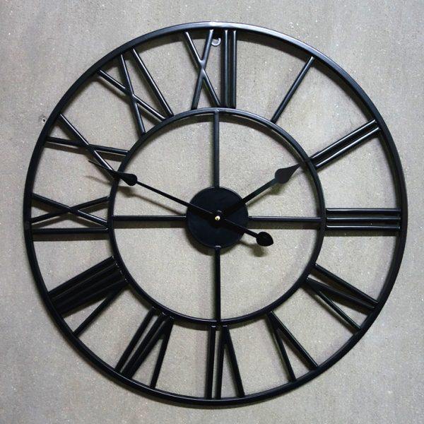 欧式复古金属铁艺罗马挂钟客厅壁挂简约时钟,家居饰品,挂钟,淘宝优惠券,粉丝福利购,淘宝优惠卷