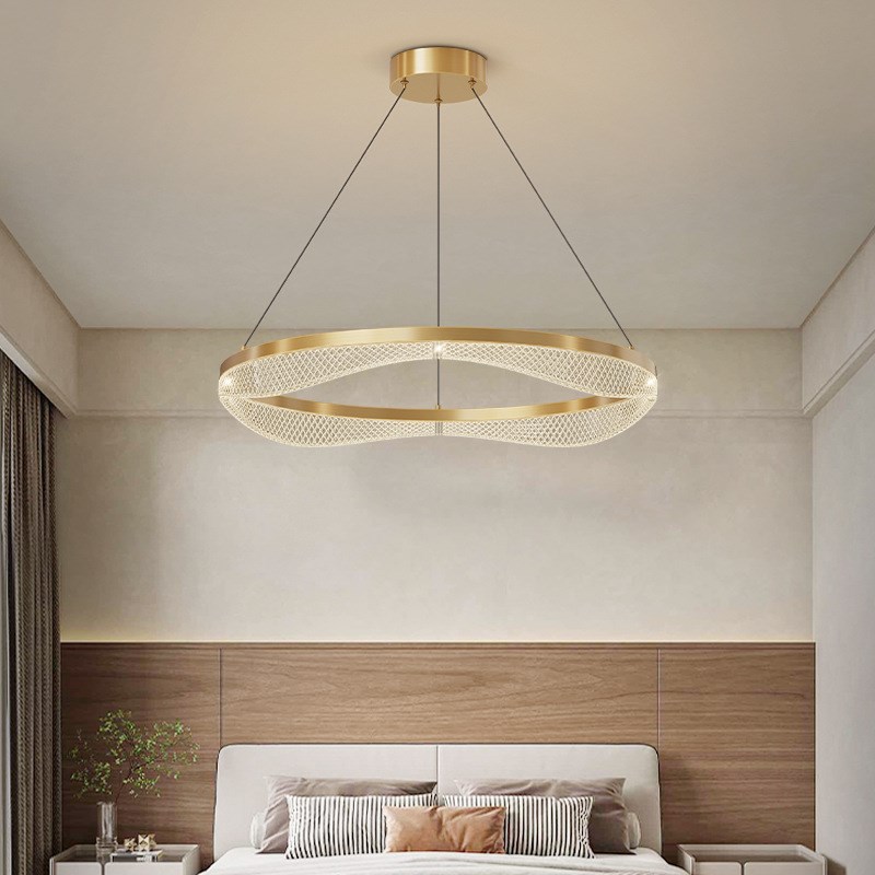 2024a意式极简吊灯现代轻奢别墅创意客厅灯酒店大堂售楼部楼梯吊