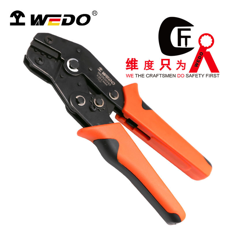 WEDO维度工厂直供精密裸端子压接钳7.5寸0.25-2.5mm2 WEDO2243