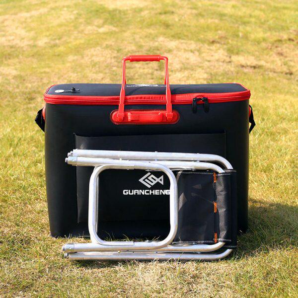 大号防水鱼护包欧式骑士钓椅桶包收纳箱渔具桶渔具包多功能鱼护桶