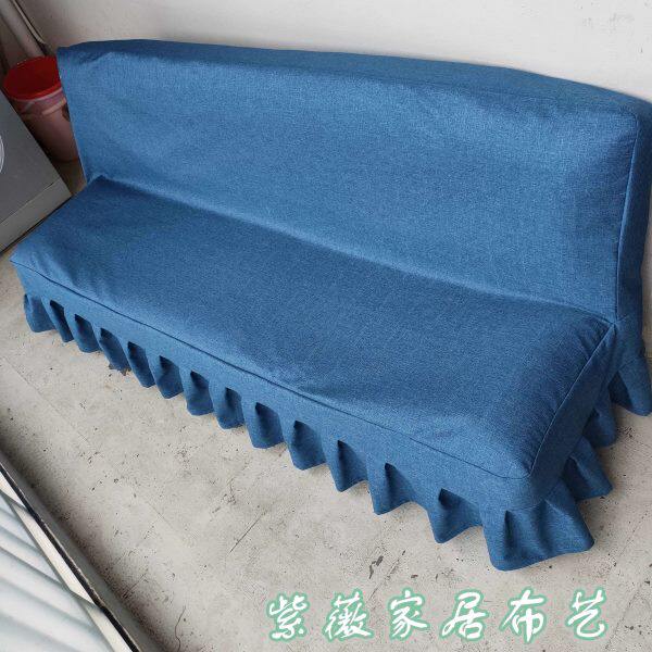 订制无扶手沙发套全盖防滑棉麻沙发罩客厅组合紧包四季沙发布艺套