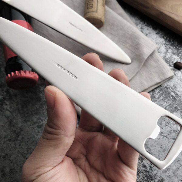 出欧洲自留款18-10不锈钢开瓶器啤酒板子开瓶起子加厚304酒起子