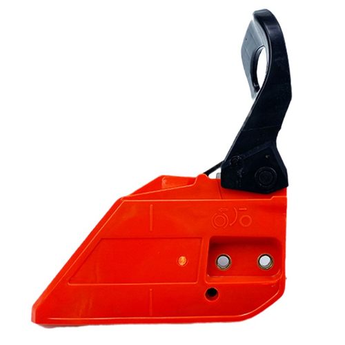 52/58油锯刹车板通用伐木锯汽油锯挡板刹车总成导板压紧侧边盖板