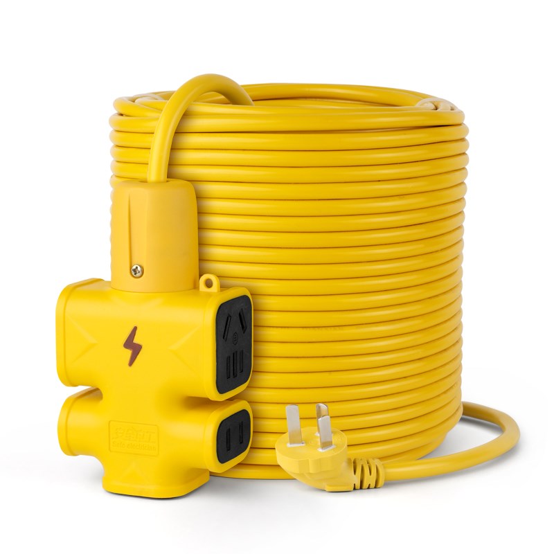 大功率家用电源延长线 线插座电动车充电插排152030米长线 线插板