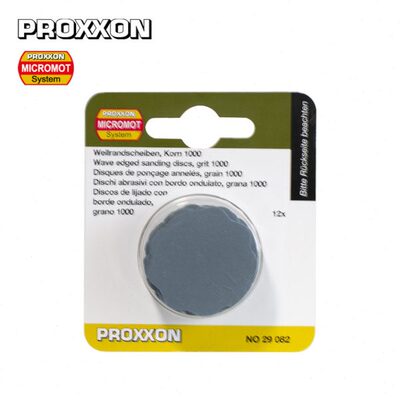 [29082 29084]德国PROXXON普劳克森迷你魔波片背绒抛光砂纸30mm