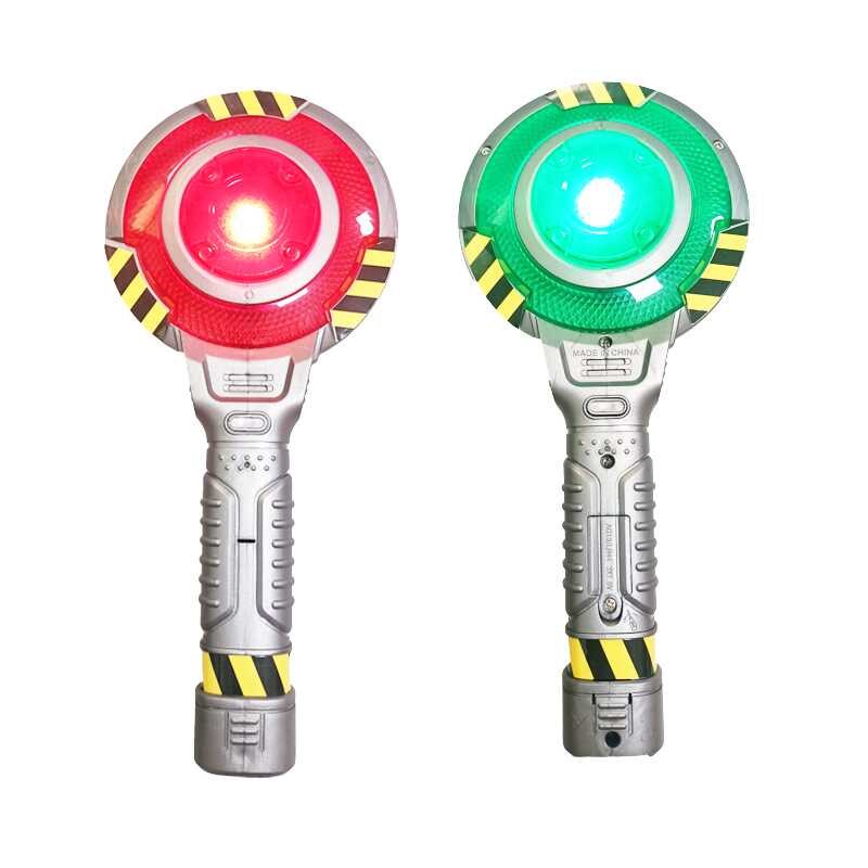 儿童早教玩具声光红绿灯手持警示牌仿真交警停车牌交通信号灯玩具