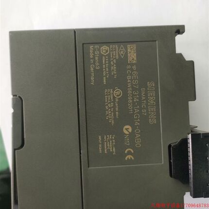 拍前询价:6ES7  314-1AG14-0AB0    PLC