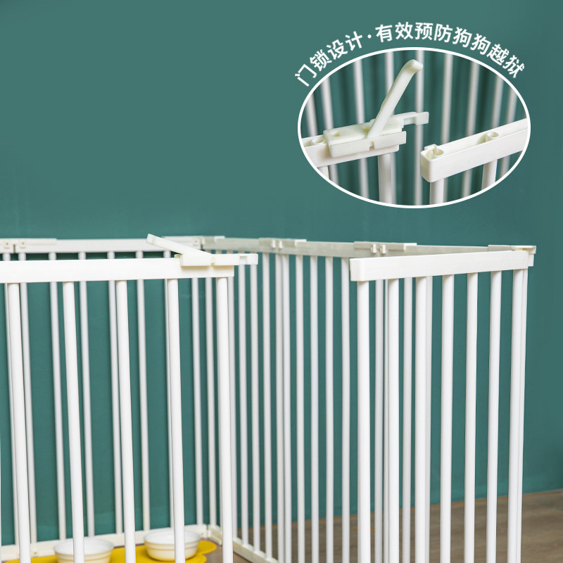宠物用品围栏狗狗隔离门狗笼护栏中小型犬室内狗窝家用栅栏狗笼子