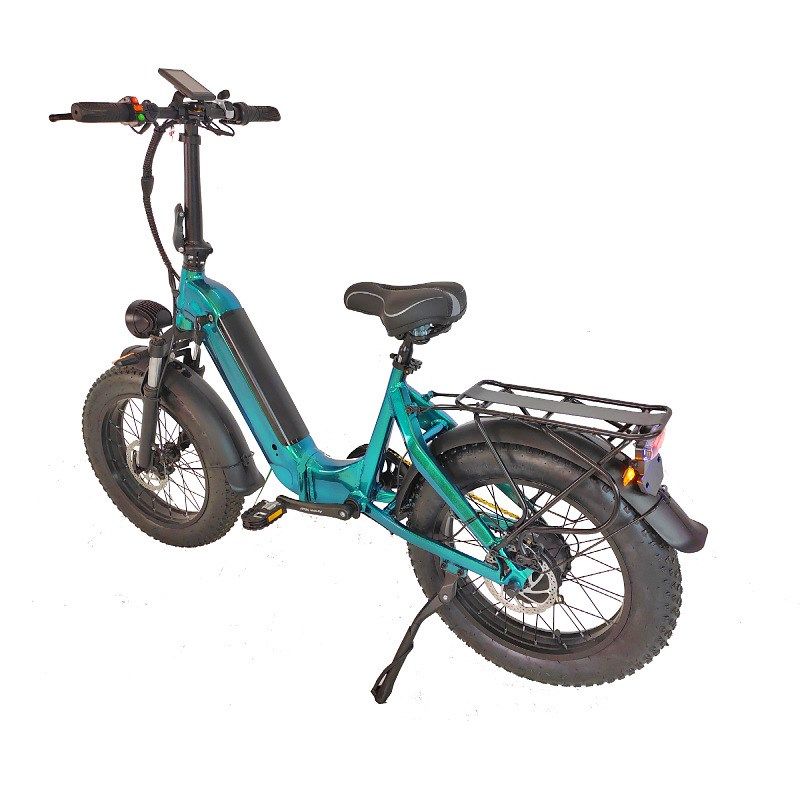 前后双电机电动助力车20寸双驱助力电动自行车锂电池电动助力车