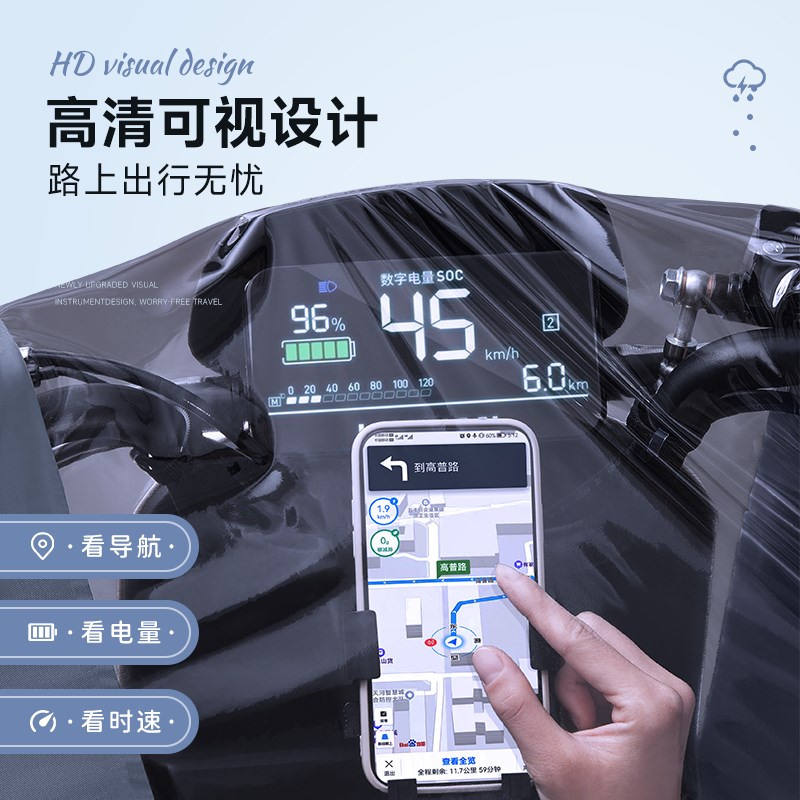 男款电瓶摩托车g雨衣电动车2021新款长款全身防暴雨女款单双人雨
