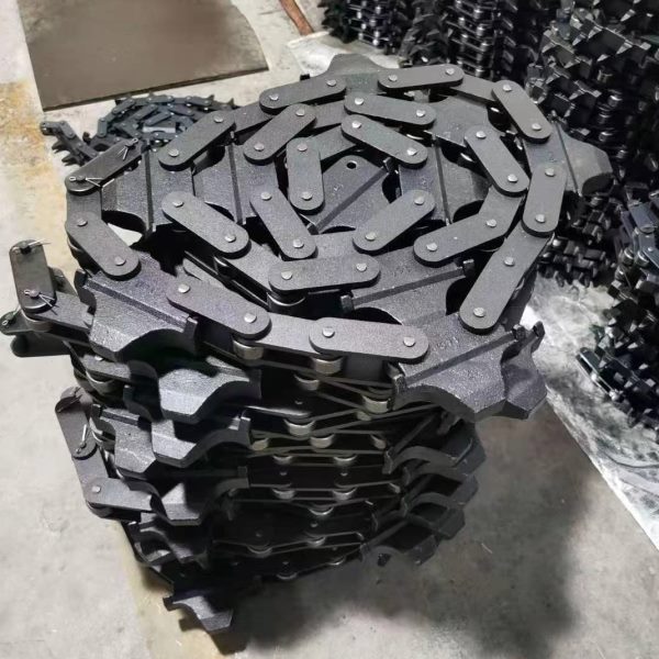 喷粉喷漆流水线履带滑架XT458100型驱动大链条传动链工字钢模锻链