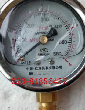 红旗 抗震 耐震压力表YTN60-4MPA 40KG  580Psi YN-60-4MPA