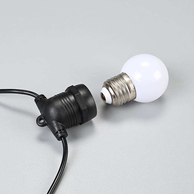 太阳能户外灯串厂家供应迷你平灯室外装饰氛围灯庭院装饰led灯串