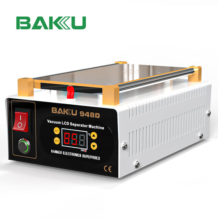 巴酷BK-948D手机平板屏幕分离机液晶屏幕拆分器加热仪内置真空泵