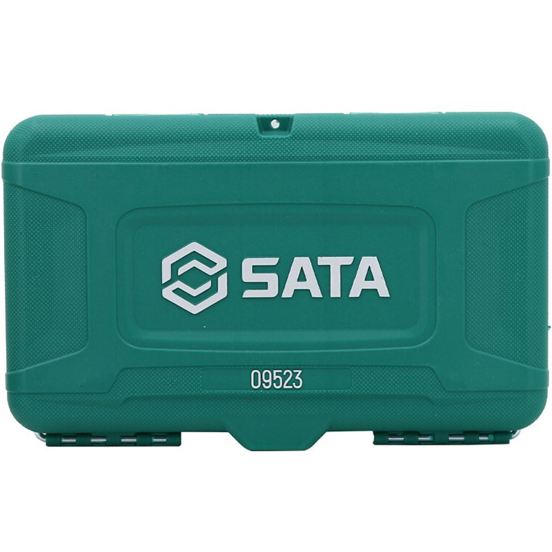 世达09523套筒扳手工具组套机修套装棘轮扳手五金工具3/8英寸14件