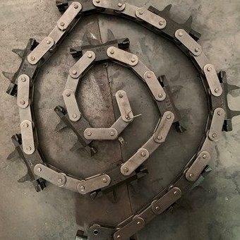 重型200 250 300履带传动链条 输送机喷涂自动静电流水线驱动配件