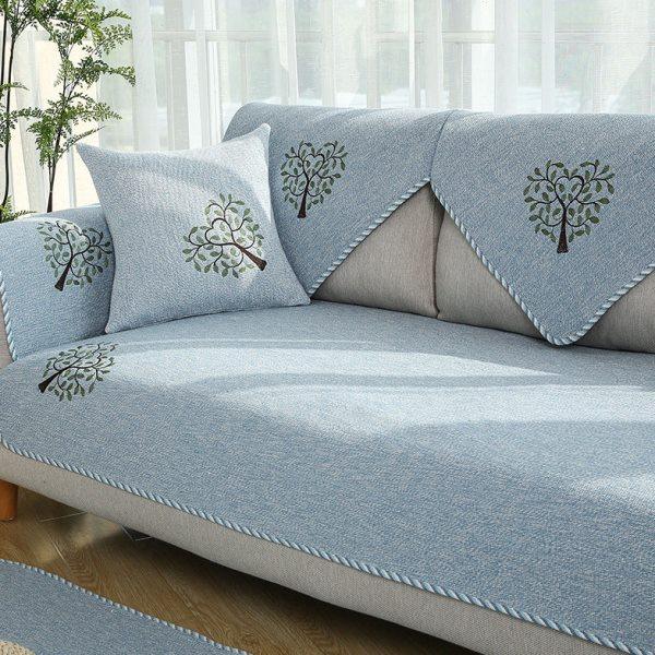 2024新款沙发垫子四季通用皮防滑夏季棉麻坐垫直排套罩巾靠背盖布,居家布艺,沙发垫,淘宝优惠券,粉丝福利购,淘宝优惠卷