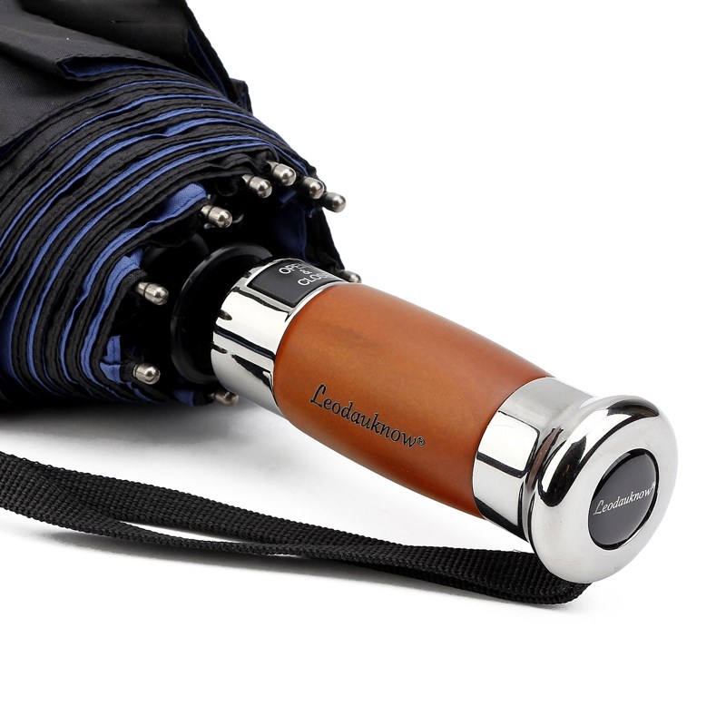 超大号双层暴雨专用伞十骨结实抗A风全自动折叠雨伞男士大号双人