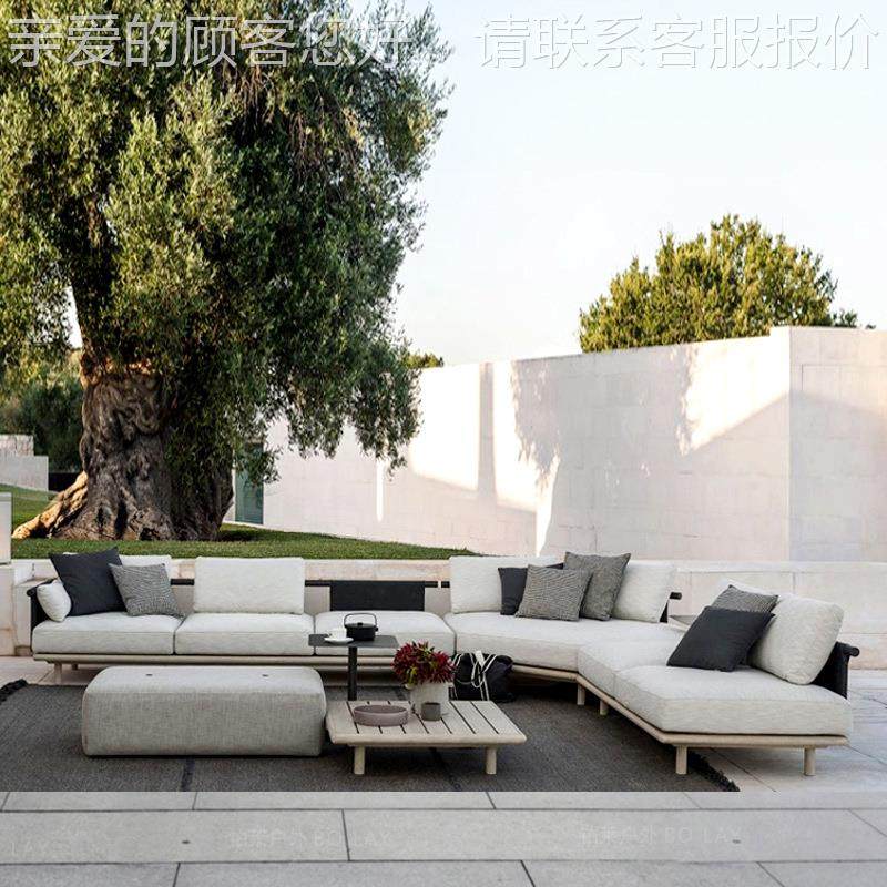 户庭院沙藤编实木发白蜡底露台909外花园别墅室外转角藤椅组合家,住宅家具,户外沙发,淘宝优惠券,粉丝福利购,淘宝优惠卷