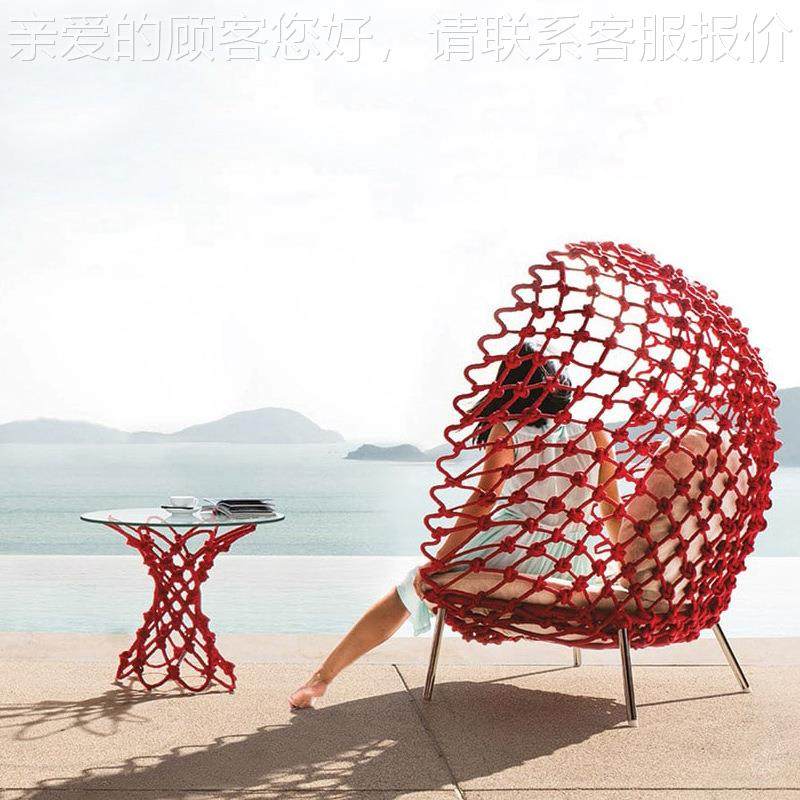 北欧创椅意户外70沙发形庭院阳人台休闲藤编沙发别墅单圆藤户外家,住宅家具,户外沙发,淘宝优惠券,粉丝福利购,淘宝优惠卷