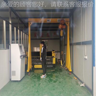 家供应简易动龙门吊 手推移动门厂架1T起重升降手移推YLL龙门吊龙