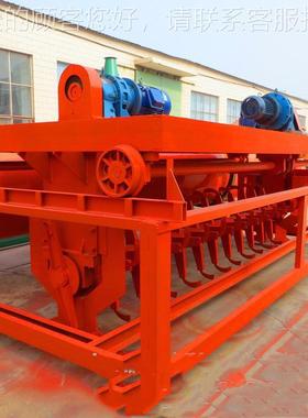 畜粪污堆肥发酵处理设 有禽LMF备抛机肥生产设备履带式翻机