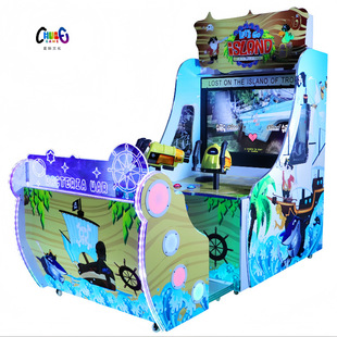 工厂直售全新款丛林探险去动漫城室内双人射击游戏机双枪游艺设备