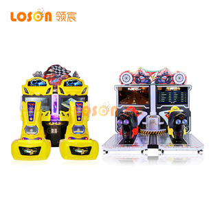 电玩设备赛车机投币racing car game machine摩托车电玩城游戏机