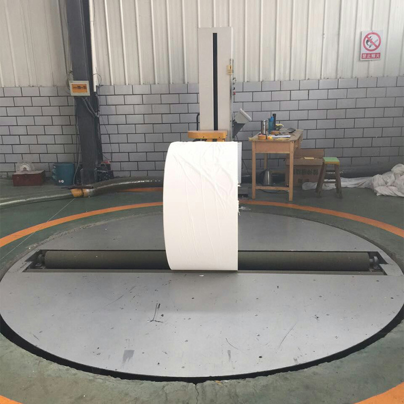 大宏（Dyehome）圆筒纸缠绕包装机 造纸行业卷纸缠绕膜打包机