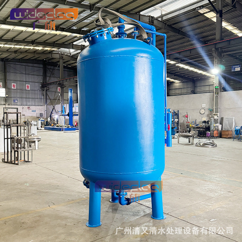 清又清供应吉林德惠市中水回用预处理砂滤罐 广旗碳钢过滤器