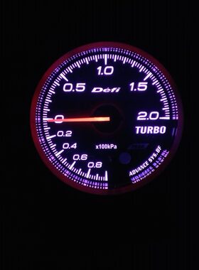 国货改装仪表 Defi仪表 defi涡轮表 七彩背光可调  电子传感器