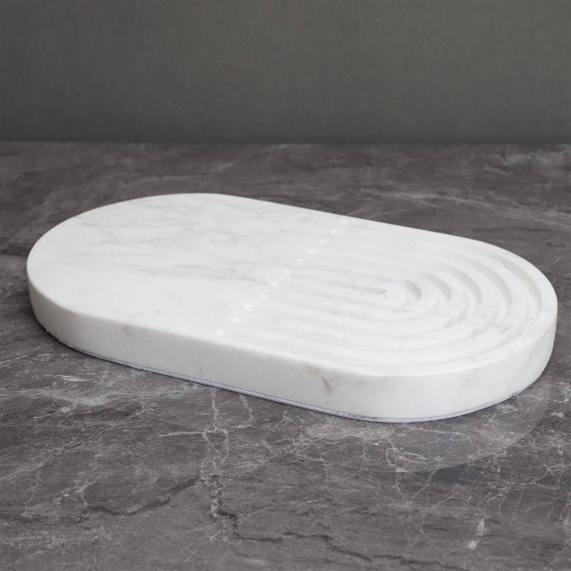 新中式大理石g托盘样板房电视柜卧室书房客厅餐厅桌面软装饰品摆