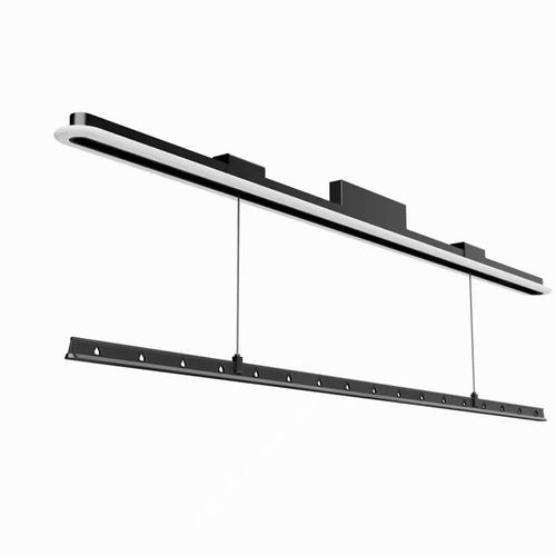 一线天电动隐形晾衣架智能家用阳台自动遥控升Q降暗藏嵌入双杆衣