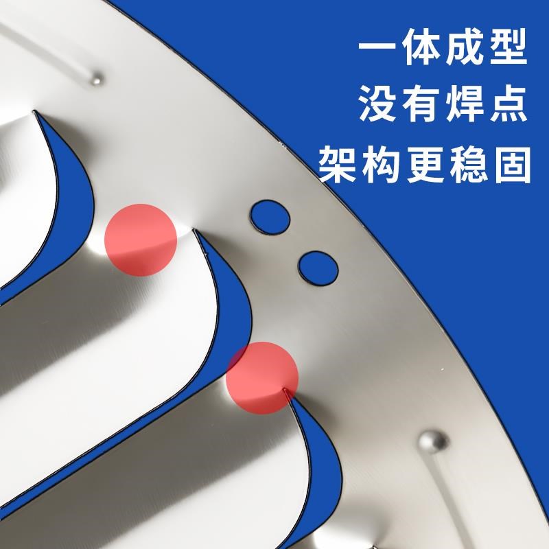 空调外机导风板挡风板防直吹改出风口加厚不锈钢改U风向百叶导流