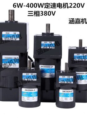 6W三相电机380V减速电机微型电机2IK6GN-Y/21K6GN-Y/2GN3K-2GN15K