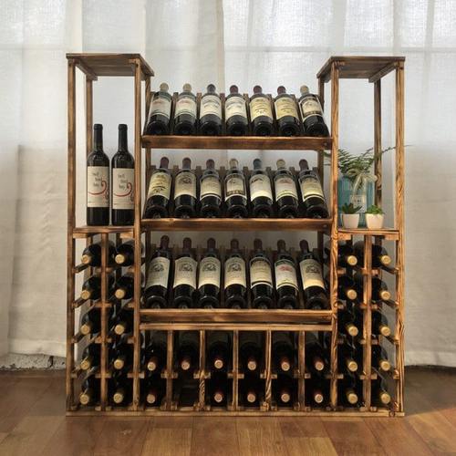 实木红酒展示架 红酒架洋酒架  酒柜 创意 木质葡萄酒架定做