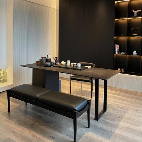 新中式白蜡木茶桌椅组合禅意简约茶台家具家用客厅茶室定制泡茶桌