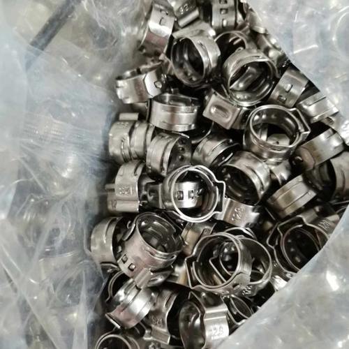 酒管气管专用128卡箍卡扣 133卡箍卡扣 啤酒机酒管专用卡箍50个装