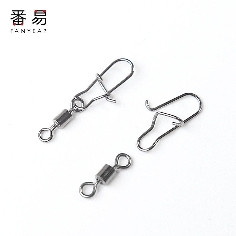 连接器/钓鱼A1pn008-八字环子母转环别针垂钓渔具快速开口配件用