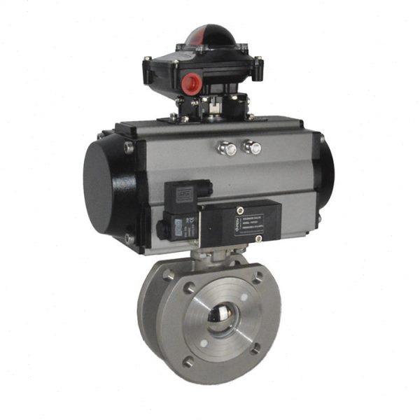 气动薄形球阀 气动球阀 Q671F  对夹连接 短款法兰球阀供应工厂,五金/工具,球阀,淘宝优惠券,粉丝福利购,淘宝优惠卷