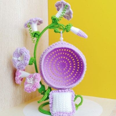 棉花娃娃花架玩偶吊篮吊椅蜜袋鼯可爱小窝手工钩织成品创意礼物,节庆用品/礼品,创意玩偶,淘宝优惠券,粉丝福利购,淘宝优惠卷