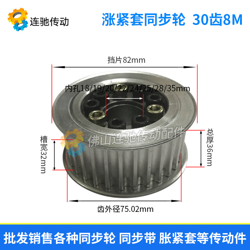 注塑机机械手同步带15*M8s 品质同步皮带加粗钢丝 20*8M M10*25