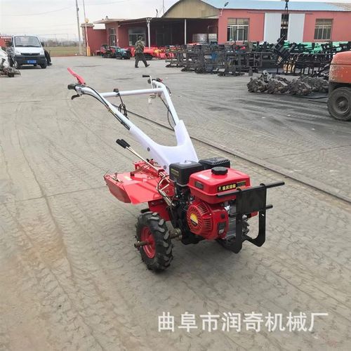 多功能小型便携式四驱旋耕打田松土除草微耕机P水旱两用柴油大马