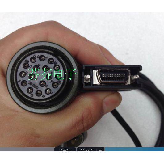 MR-J2S HC伺服电机编码器线MR-JHSCBL5M-H MR-JHSCBL8M-H移动型