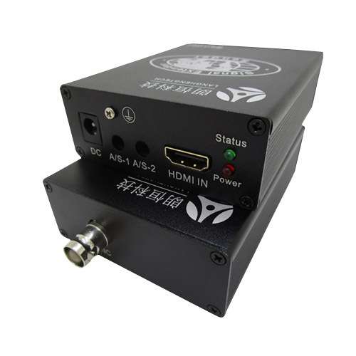 朗恒HDF-300C HDMI转同轴延长器视频线传300米无压缩音视频传输器